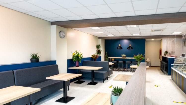 Maatwerk interieur snackbar westerkwartier